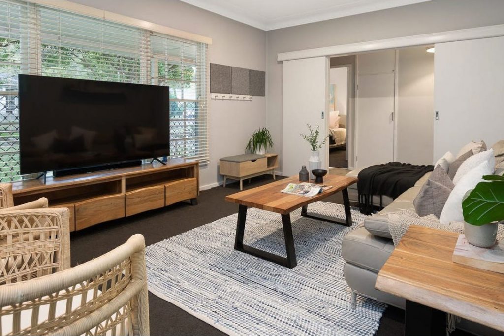 Interior view of a spacious house in Birmingham Gardens, NSW, offering 2:1, 1:2, or 1:1 SIL options.
